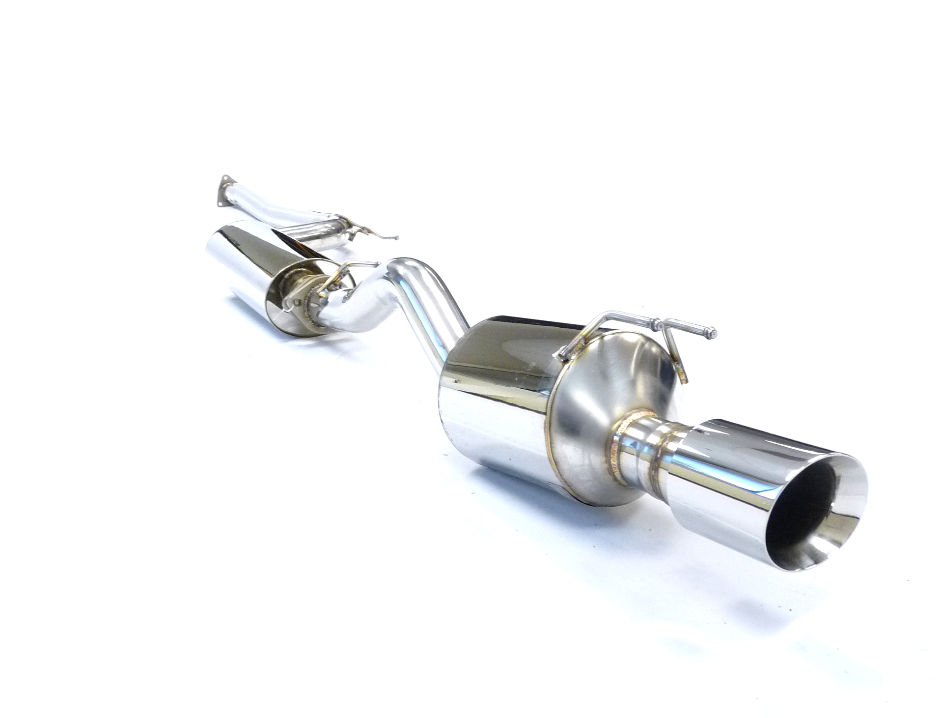 Stainless Catback Exhaust Compatible With 12 thru 2015 Civic Si G4 , 13 thru 2018 ILX 2.4L By OBX-RS