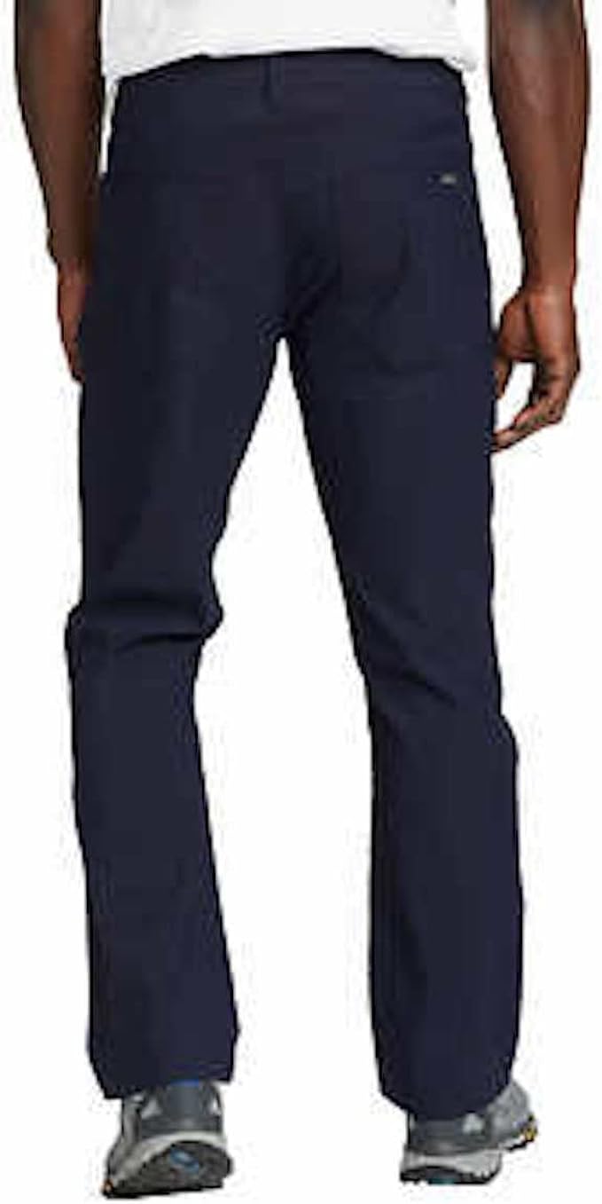 Eddie Bauer Men's Water-Repellent UPF 50+ Stretch Tech Pant (Atlantic, 40Wx32L)