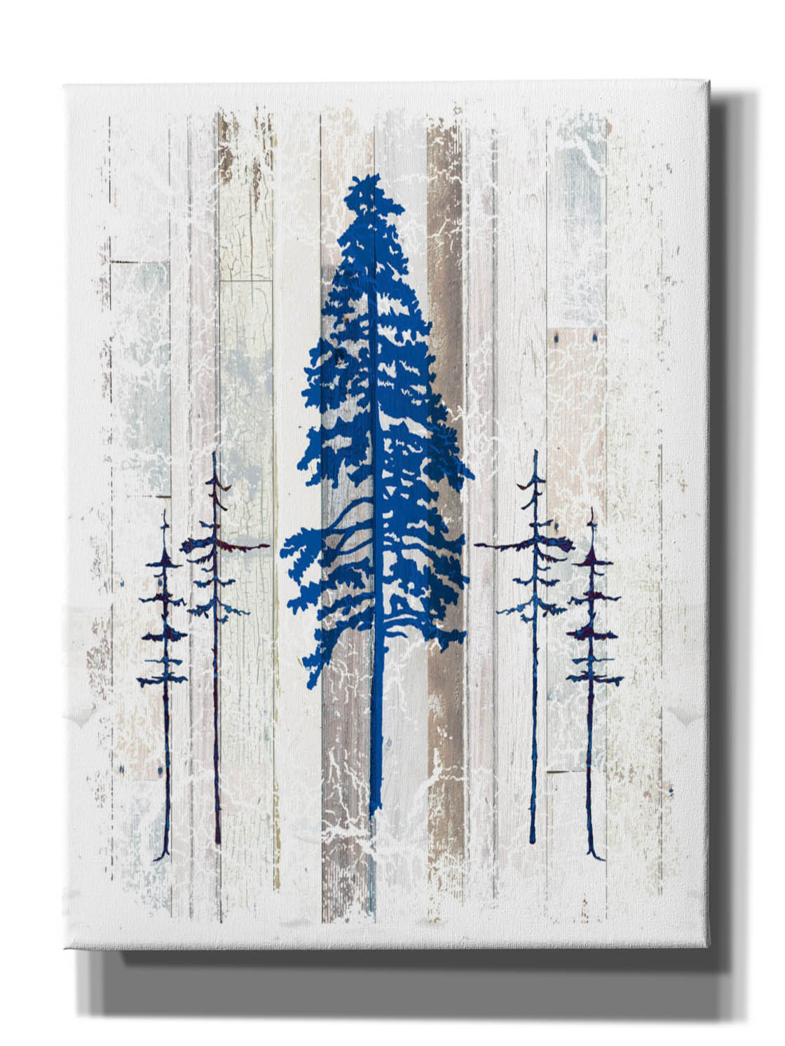 Epic Graffiti 'The Blue Moose - Lodge Pole Pine' by Lightbox Journal, Canvas Wall Art, 12