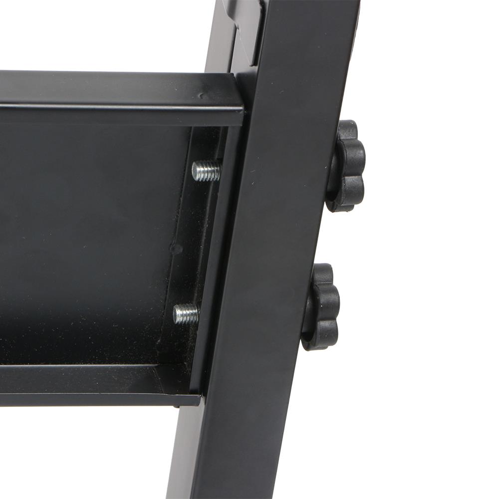 Glarry Adjustable Electric Keyboard electronic Piano Z-Shape Keyboard Stand