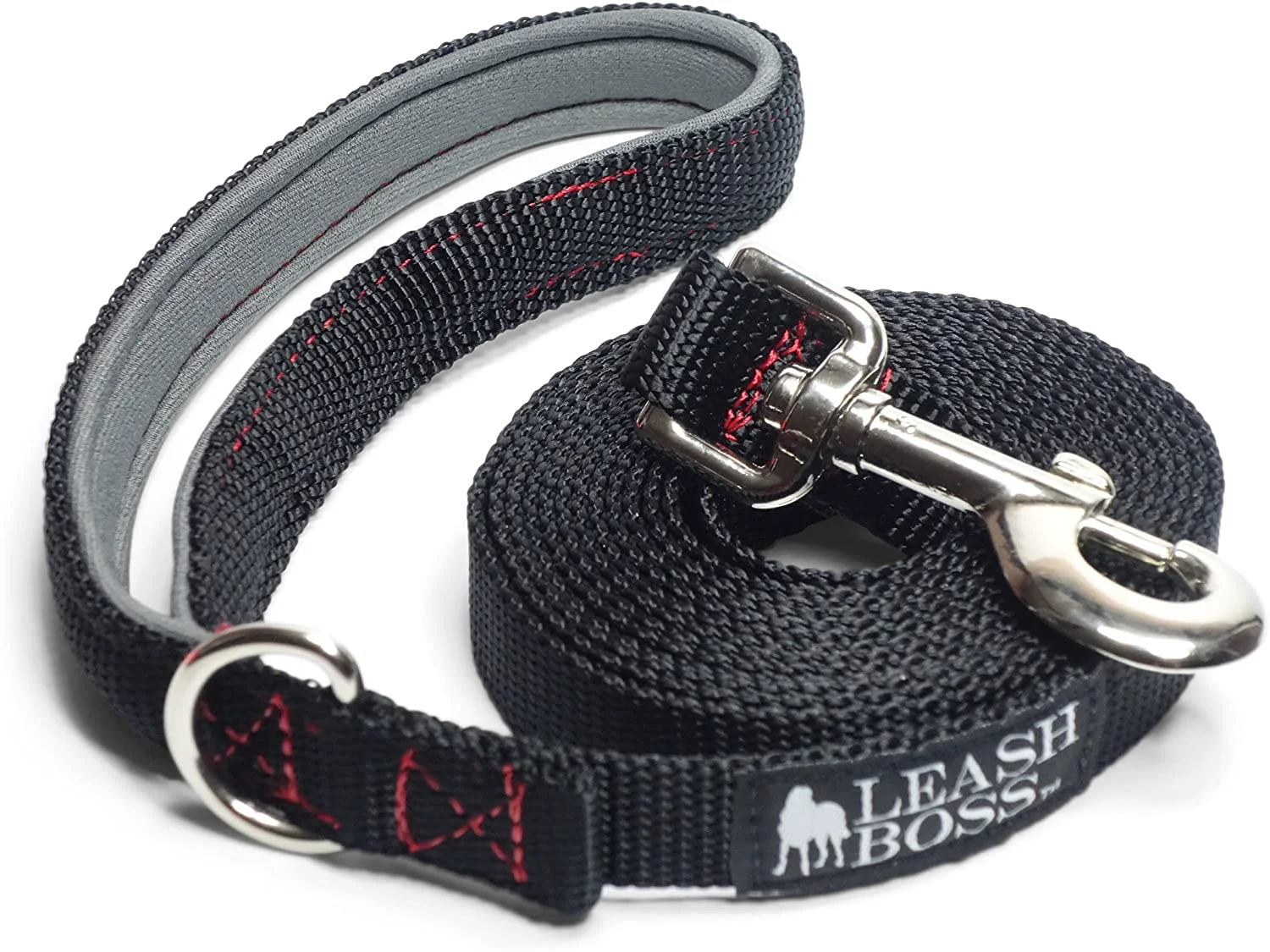 Leash Boss 3/4 Inch | Training, Walking, Camping Lead for Medium and Large Dogs (10 Foot)