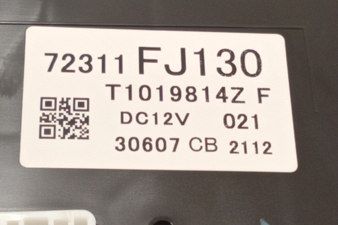 Pre-Owned 2012-2013 Subaru Impreza HVAC Temperature Control Unit OEM (Good)