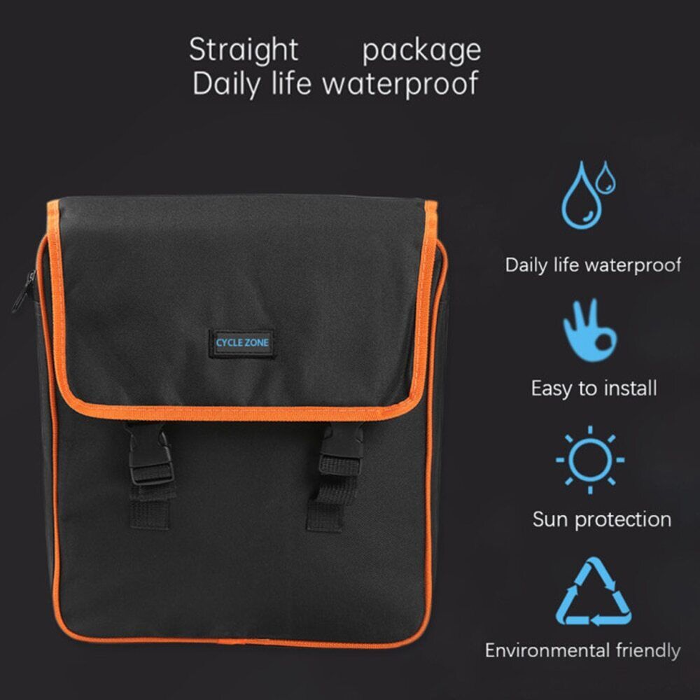 Double Side Trunk Bags Luggage Back Seat MTB Bicycle Carrier Bag Rear Rack