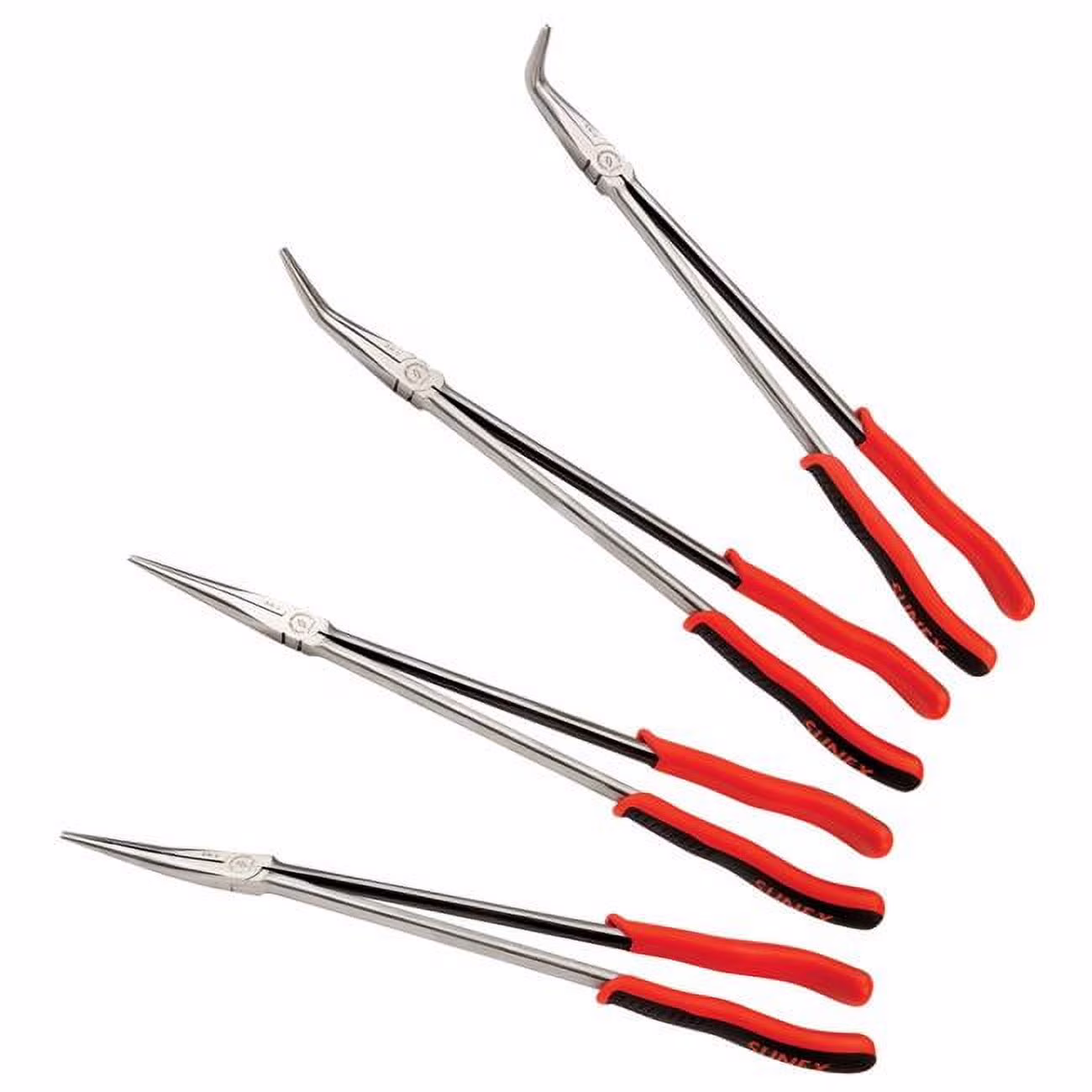 3706V 16 in. El Needle Nose Pliers Set, 4 Piece