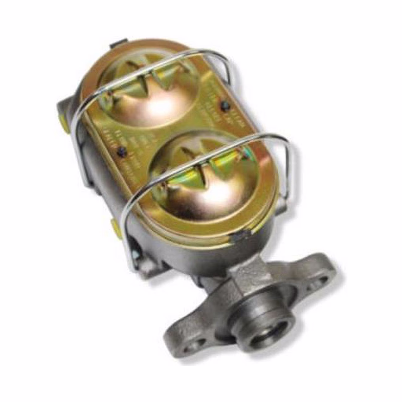 Bous Performance  1.125 in. Bore, 0.562 & 0.5 in. Ports On Left Side GM Universal Cast Iron Master Cylinder