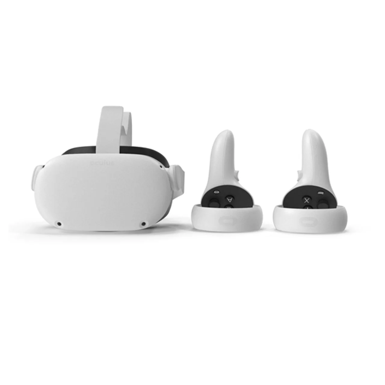 2021 Meta Oculus Quest 2 All-In-One VR Headset 128GB, Touch Controllers, 1832x1920 up to 90 Hz Refresh Rate LCD, 3D Audio, Mytrix Carrying Case, Link Cable (3M)