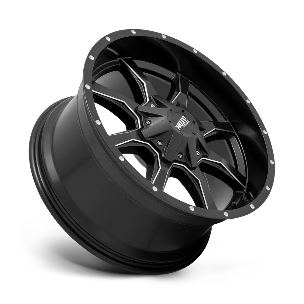 Moto Metal Cast Aluminum Rim MO970 20X12 6X135/5.5 SG-BLK-MILL -44MM, MO97021267944N