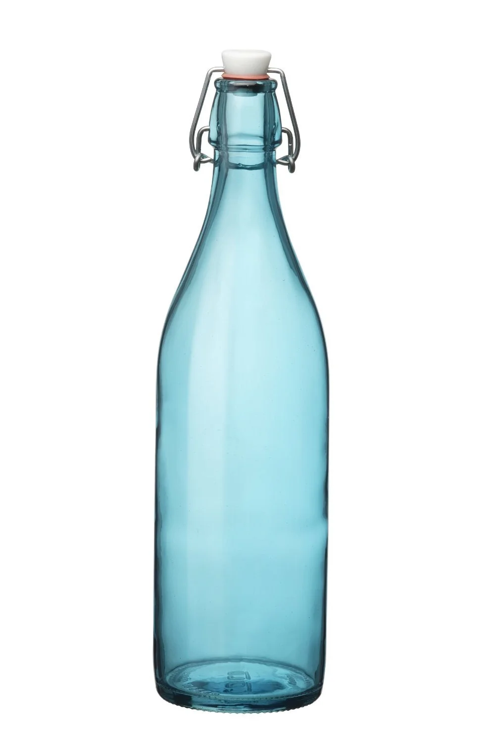 Bormioli Rocco 33.75oz Swing Top Giara Glass Bottle | Sky Blue