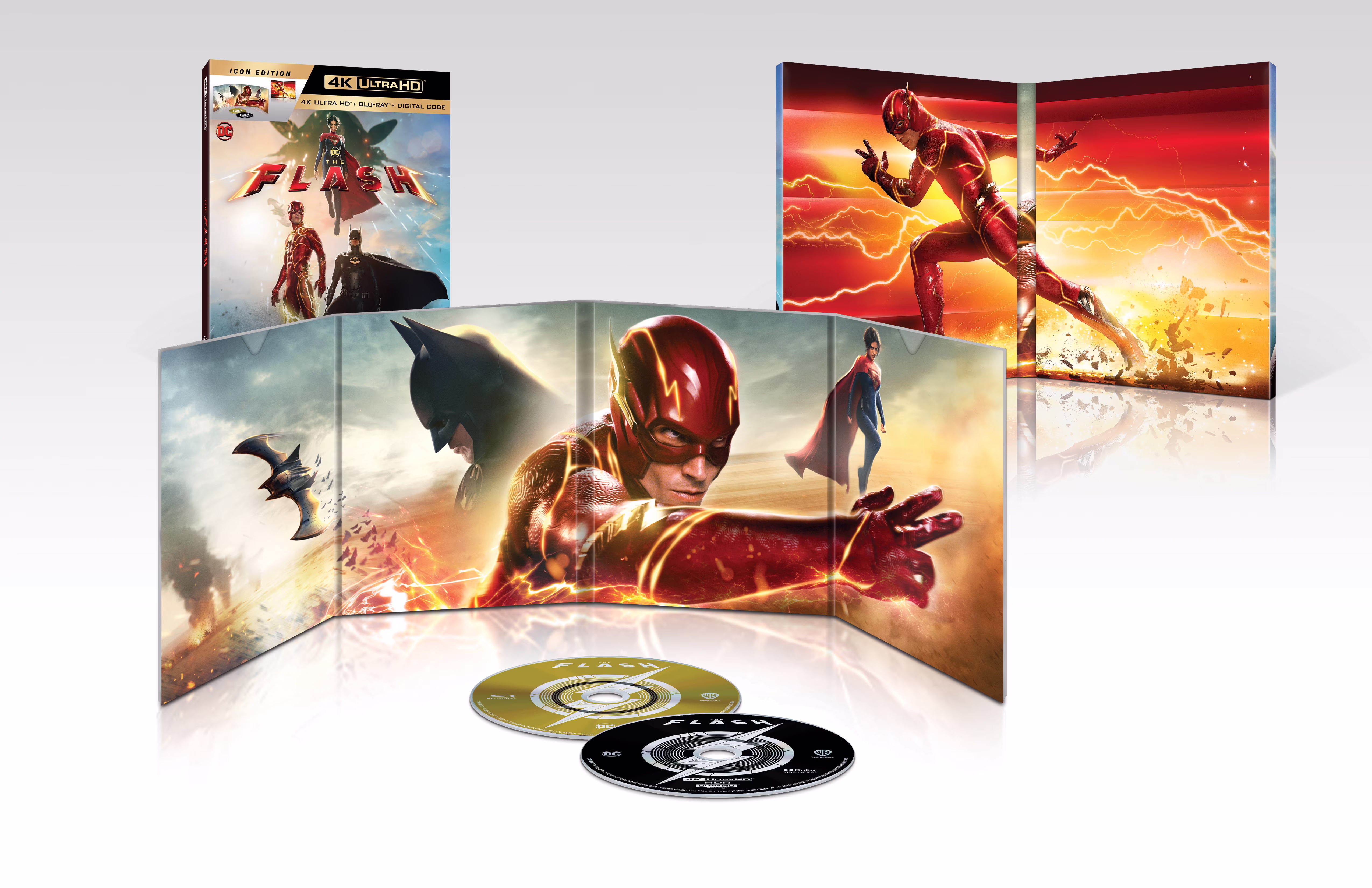 The Flash (Icon Edition) (Walmart Exclusive) (4K Ultra HD + Blu-ray + Digital Copy)