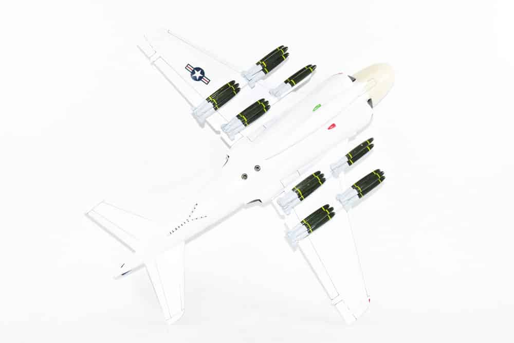 VMA(AW)-533 Nighthawks A-6e Intruder Model, 1/36th Scale, Mahogany, Marines