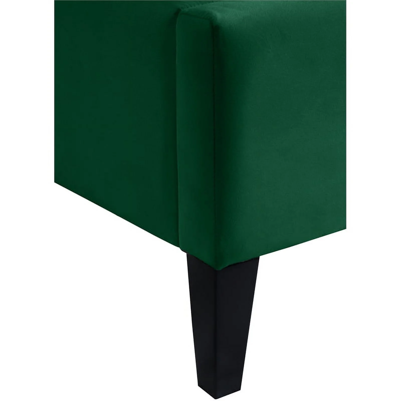 Meridian Furniture Fritz Green Velvet Queen Bed