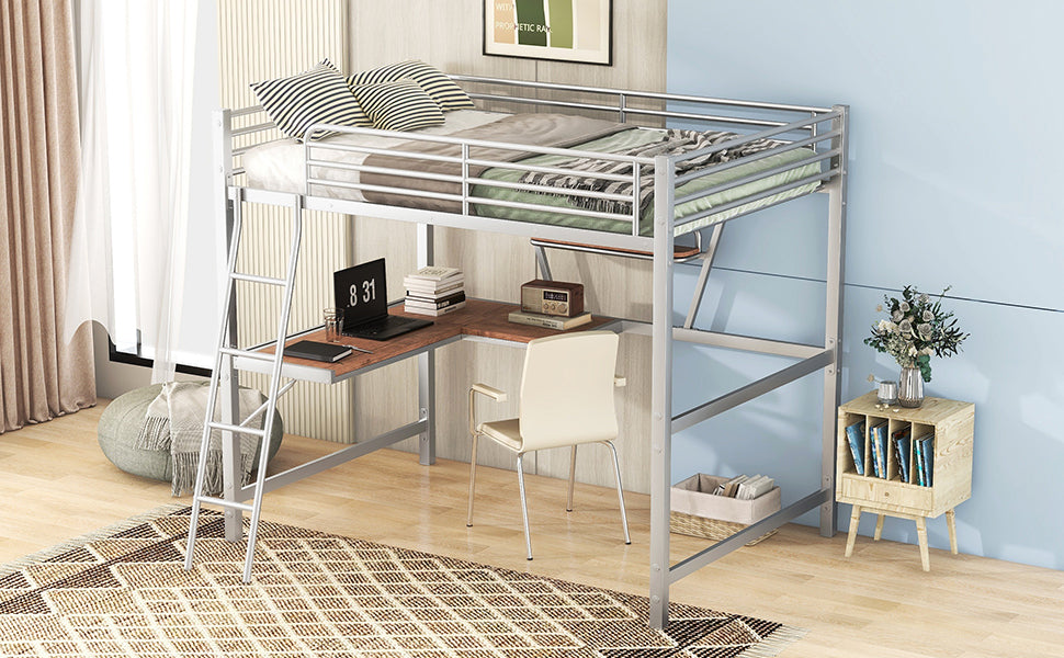 Silver Sky Loft Bed