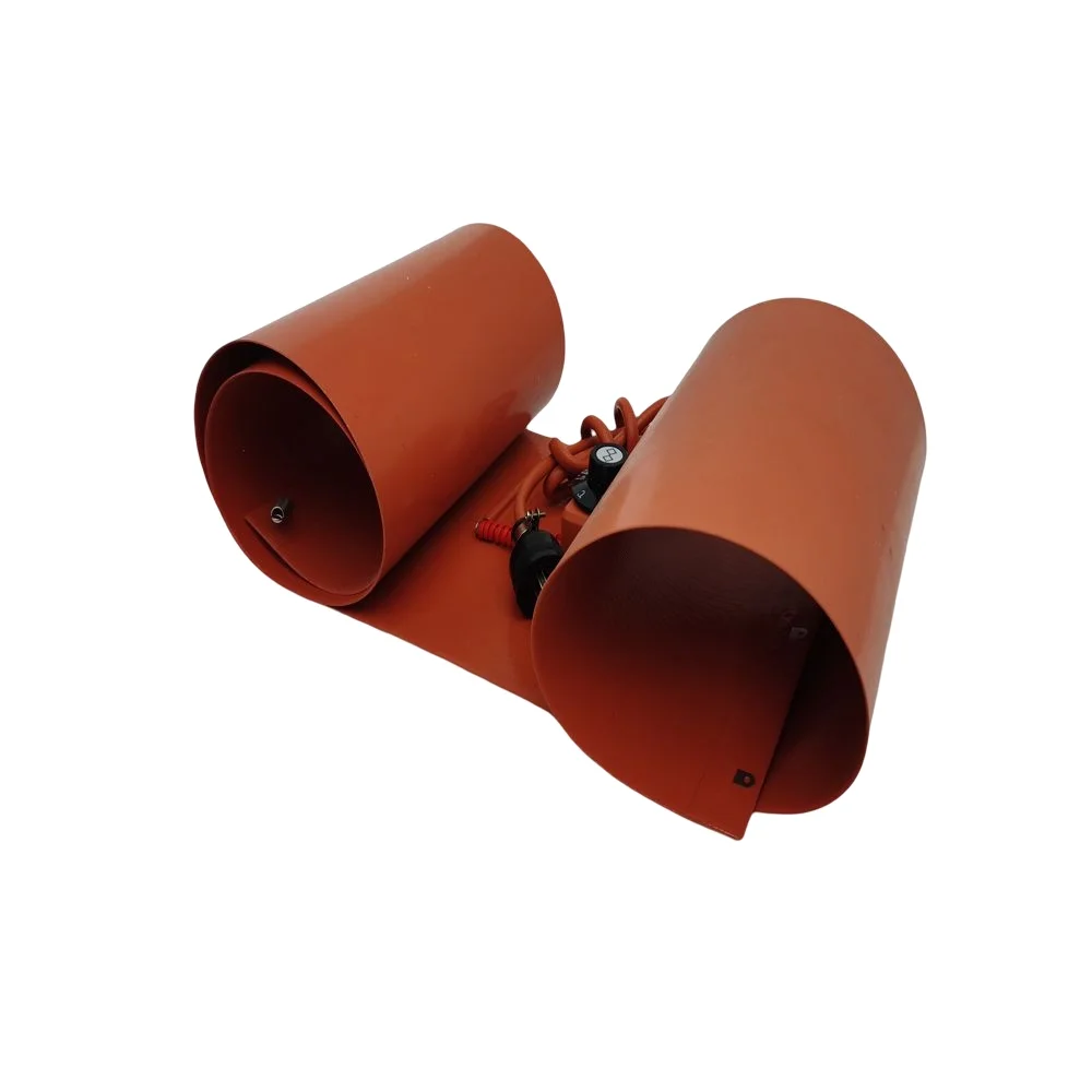 Techtongda 2KW Rubber Heater Silicone Heating Blanket Oil Drum Heater