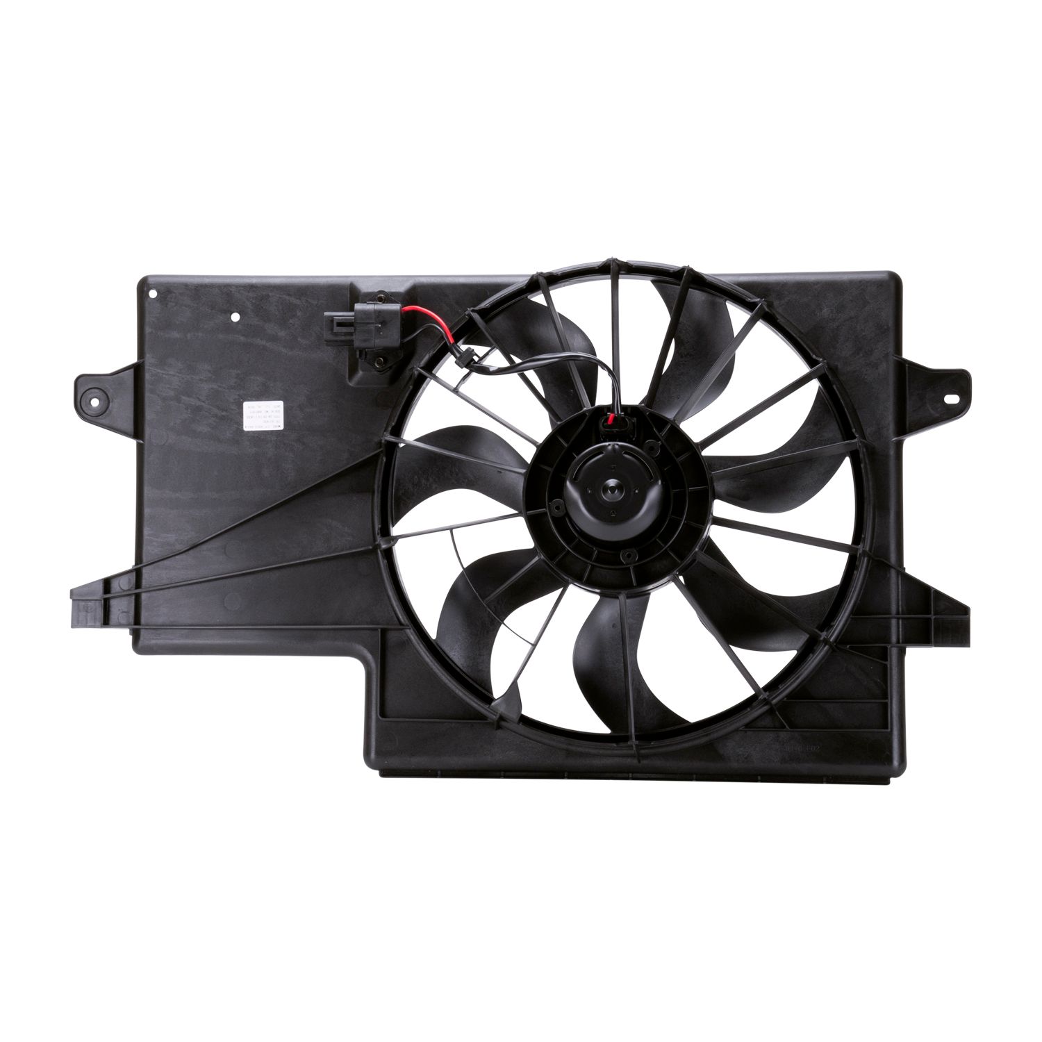 Dual Radiator and Condenser Fan Assembly Fits 2009 Ford Focus