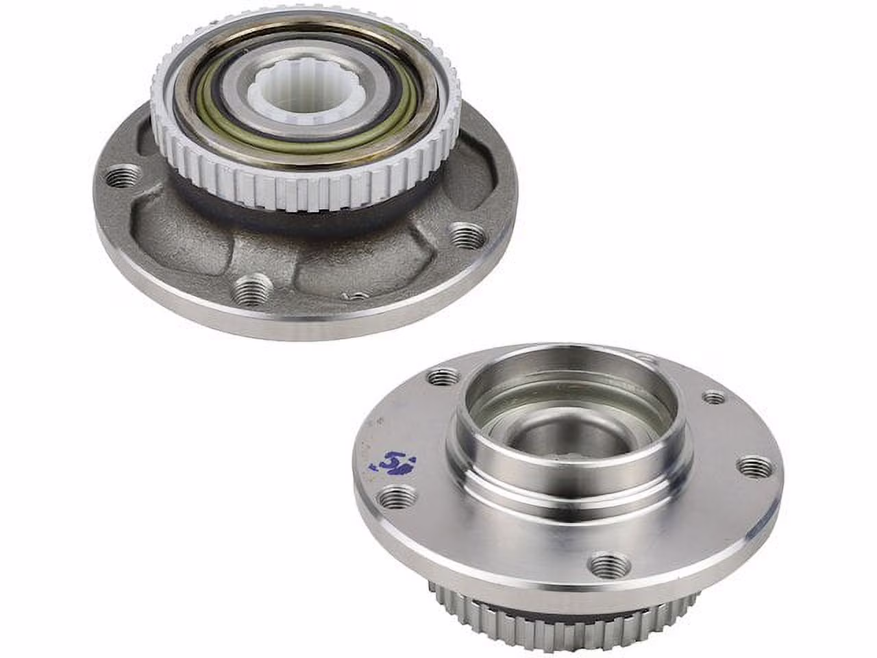 Front Wheel Hub Assembly Set - Compatible with 1991 - 1993 BMW M5 1992