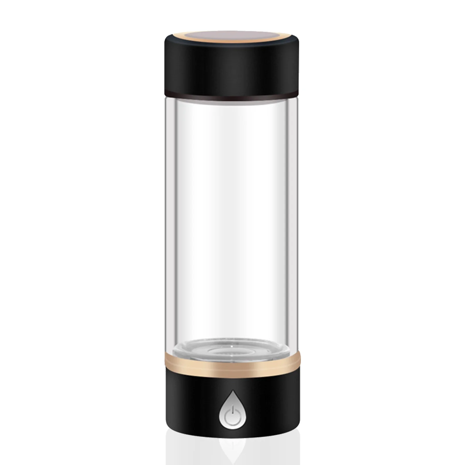 Arealer 420ml Portable Hydrogen-Rich Generator Bottle Rechargeable Hydrogen Bottle Glass Cup