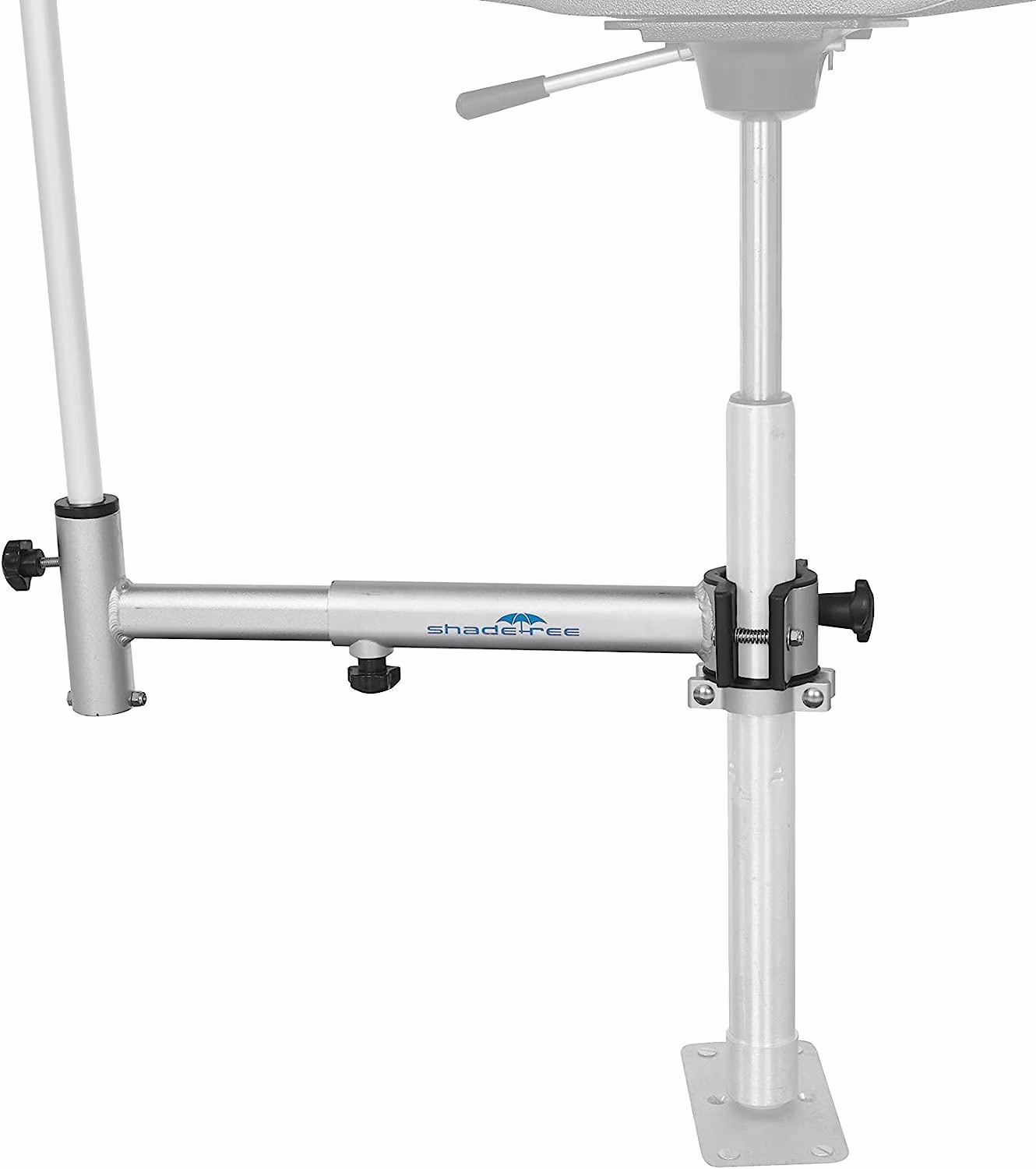 Millennium Outdoors Shade Tree Fishing Umbrella Holder Easy Install Silver