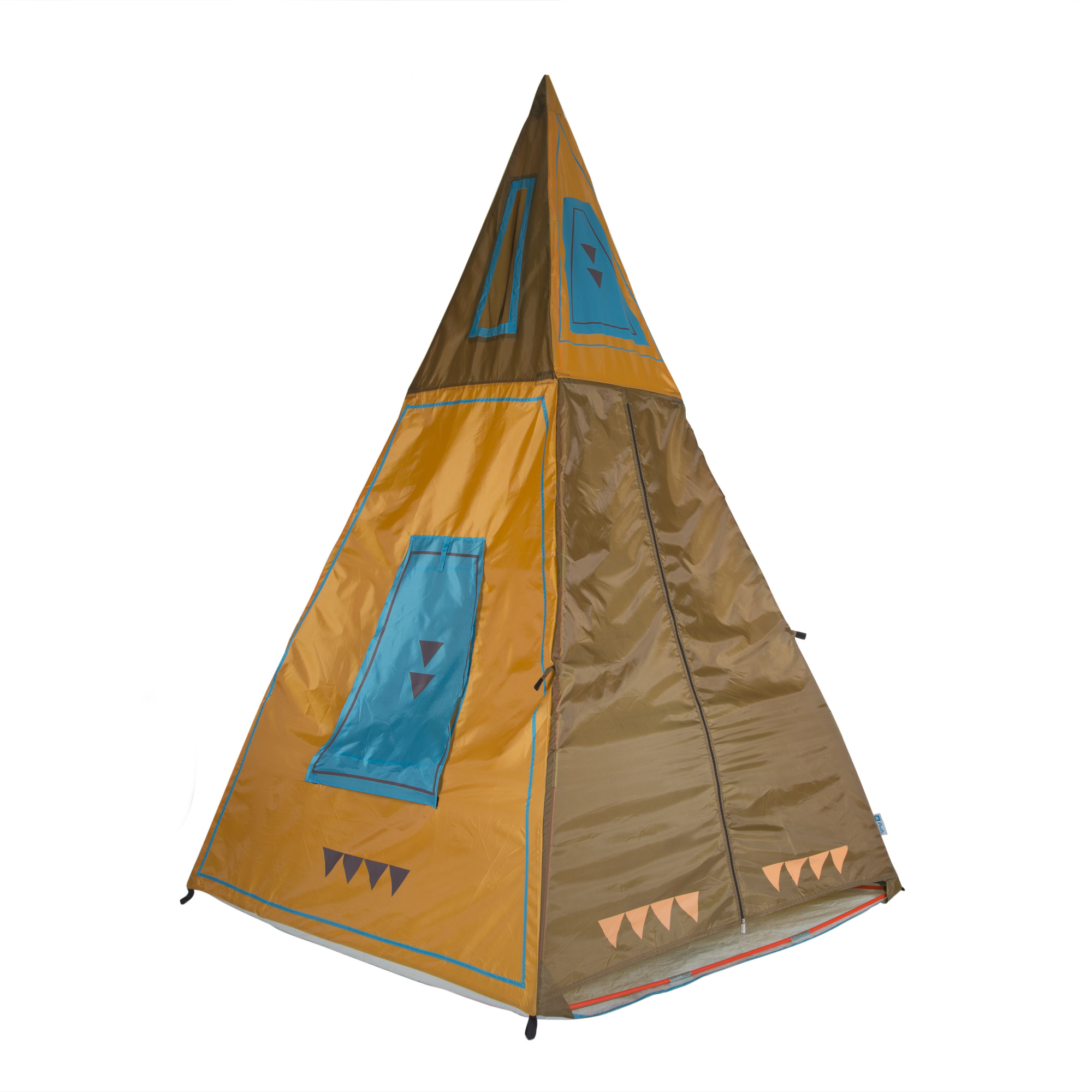 Pacific Play Tents Giant Tee Pee Polyester Play Tent, Multi-color