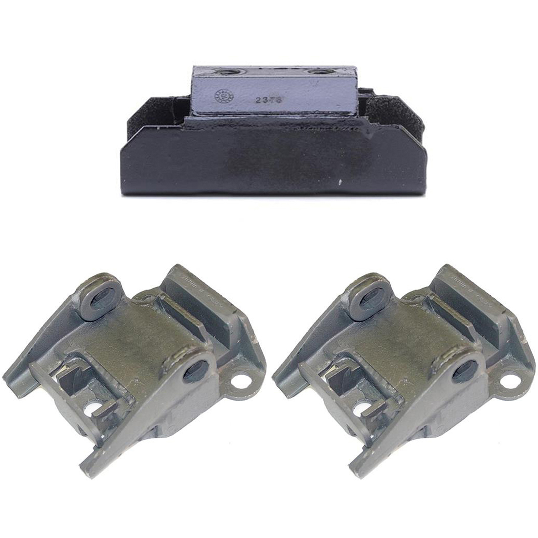 Engine&Trans Mount Set(3) MT for 1966-1967 CHEVELLE 6.5L THM350 Trans 3 Spd