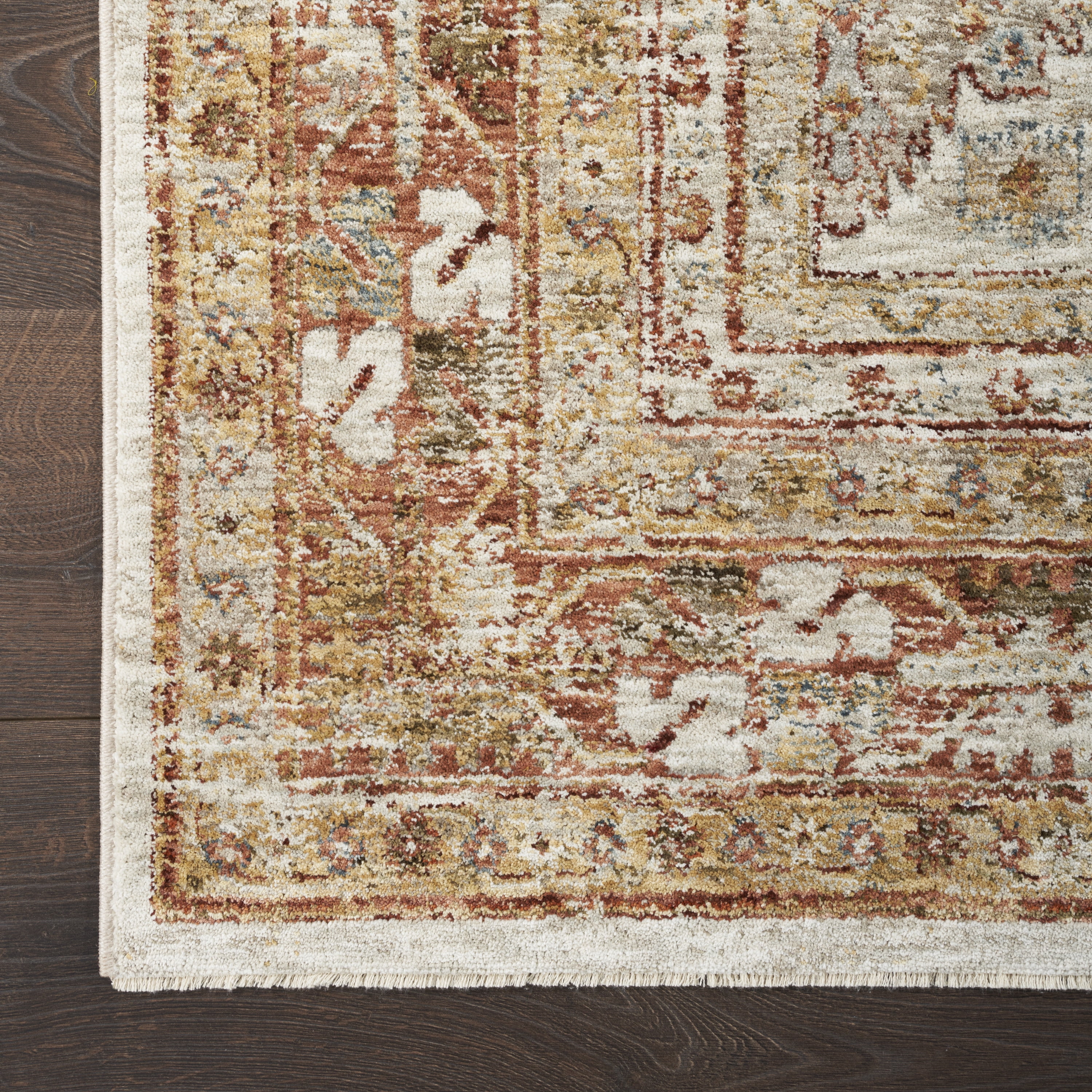 Nourison Petra Persian Rust 7'10