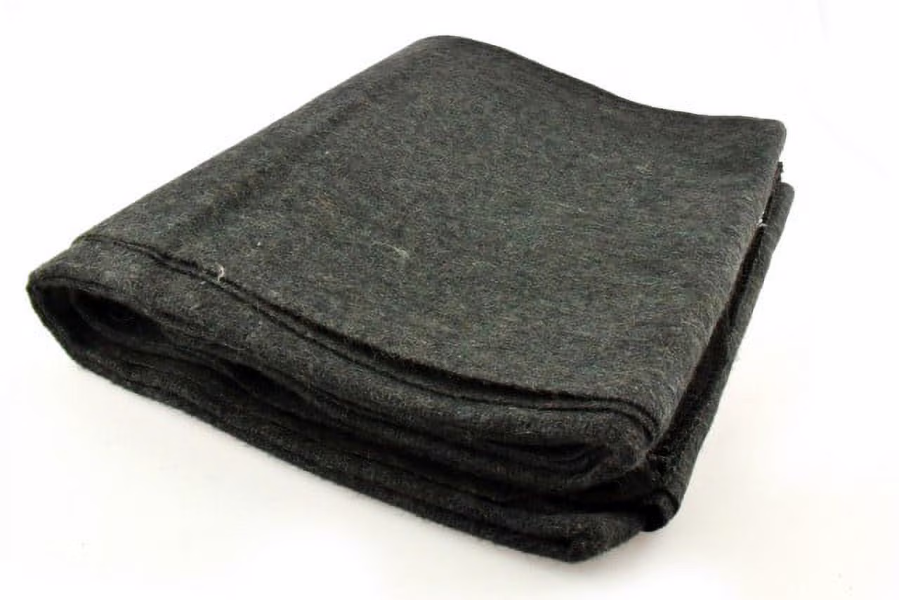 Se Bi64846Gn 64” X 84” Warm 4-Lb. Blanket With 80% Wool, Green