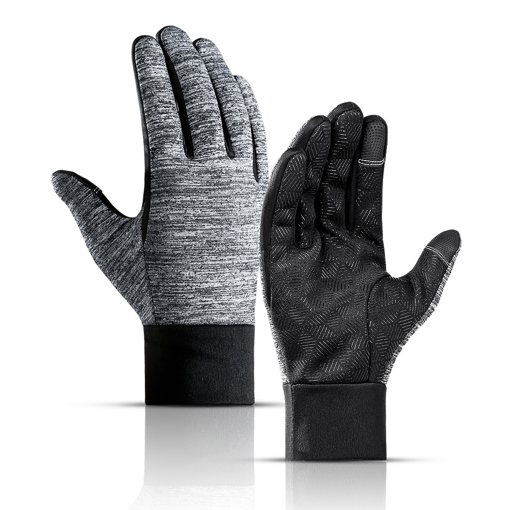 Aimik Warm Winter Gloves Motorcycle Scooter Gloves Sports Waterproof Nonslip Gloves