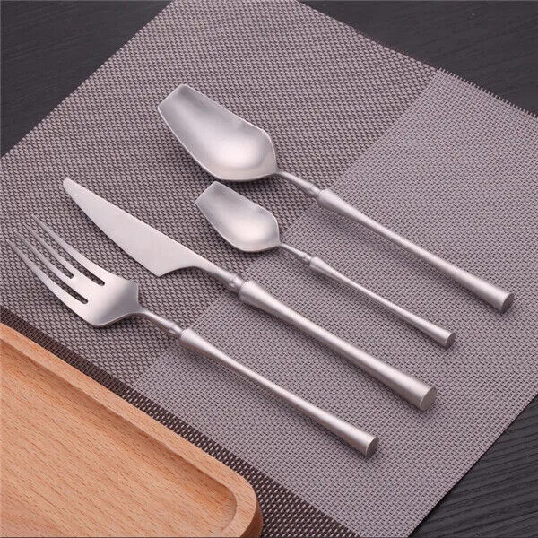 Stainless Steel Cutlery Set Gold Dinnerware Set Food Tableware Dinnerwares