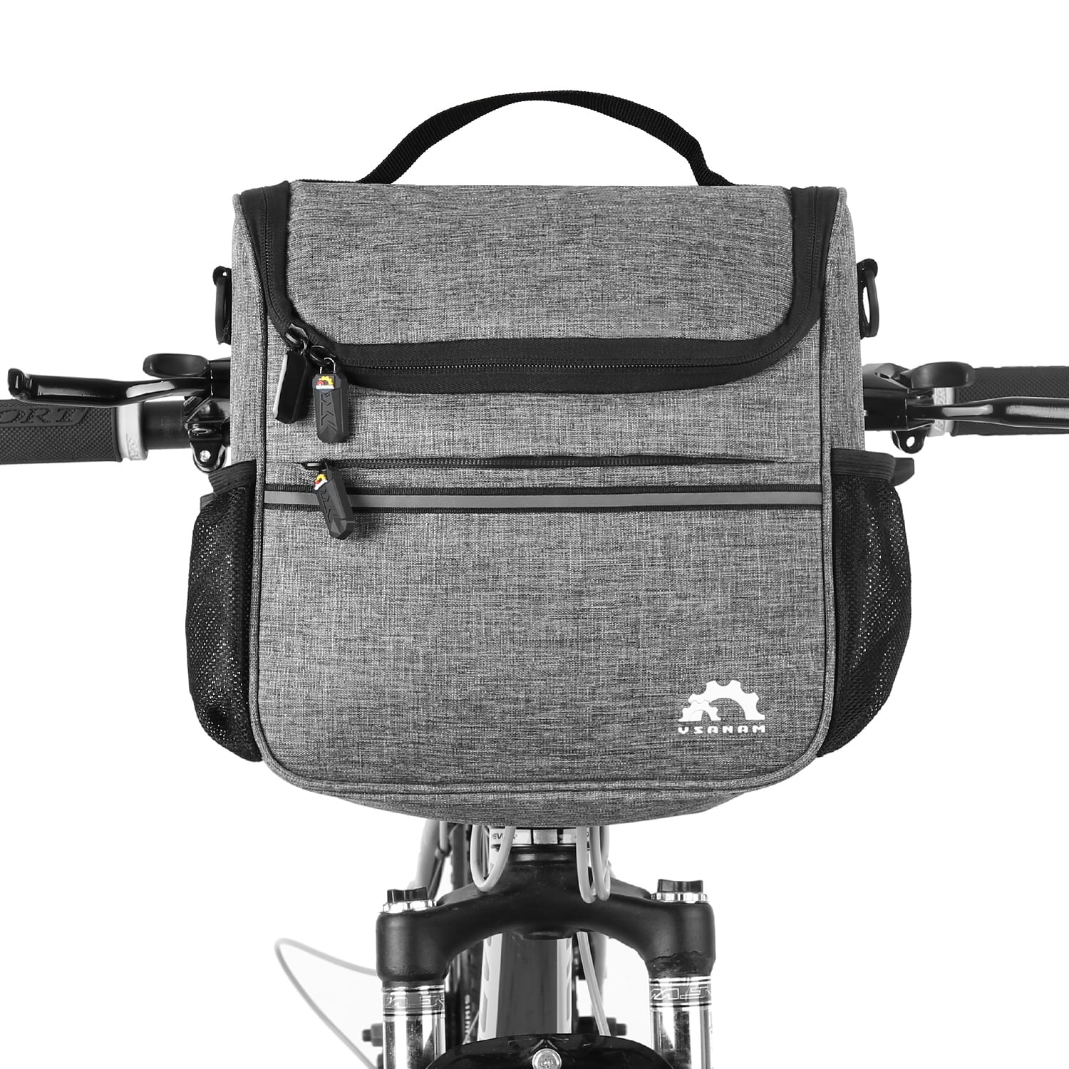 Nebublu Waterproof Bike Handlebar Bag - Keep Your Belongings Safe and Dry on Mountain and Road Cycling Trips