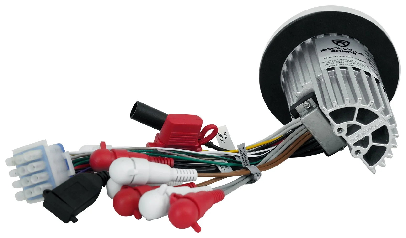 Rockville Marine Bluetooth Receiver+4) 6.5