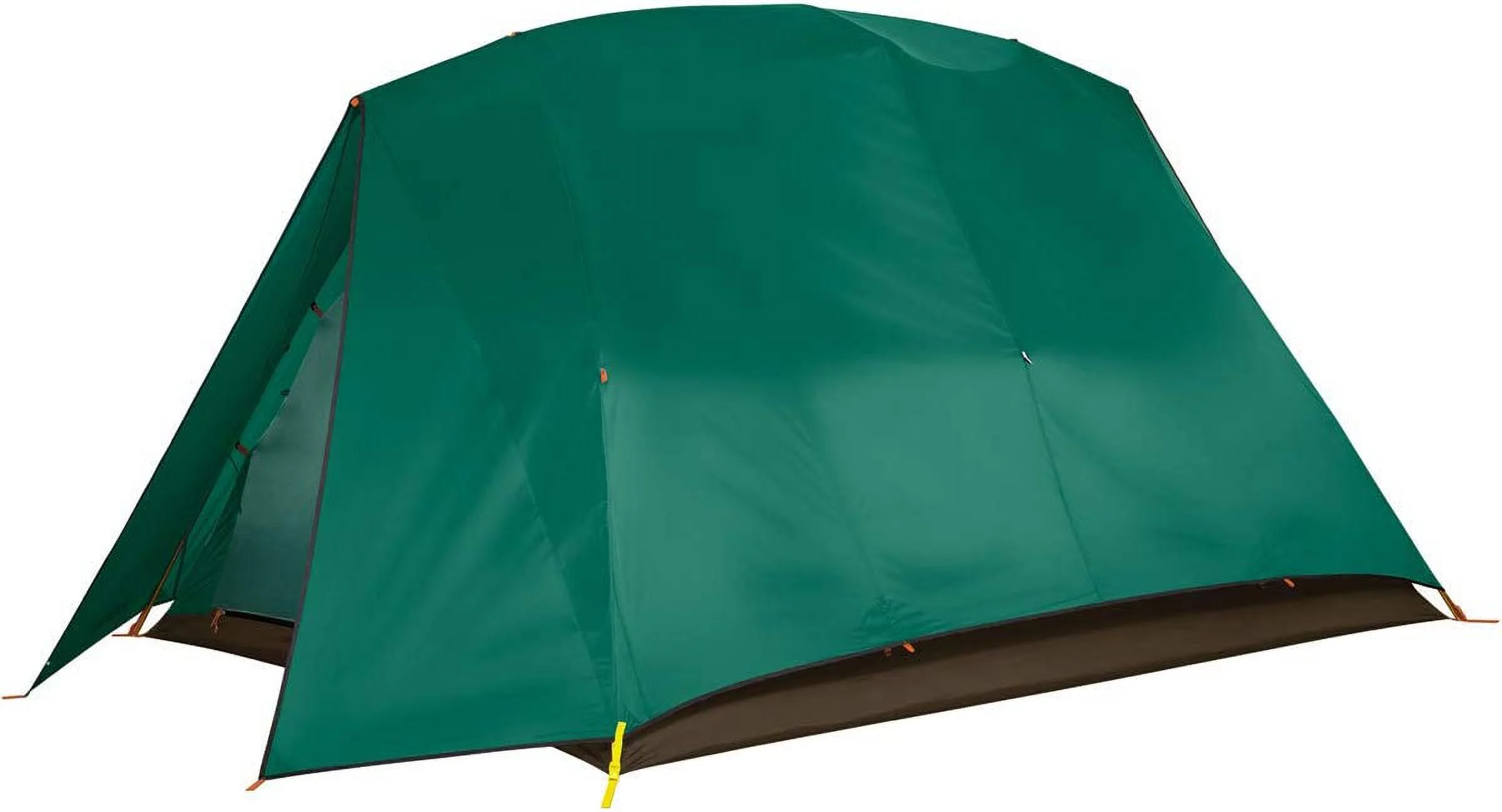 Eureka ERK2629220 Antique Green, Seal Brown & Burnt Orange & White Timberline Square Outfitter 6 Person Tent