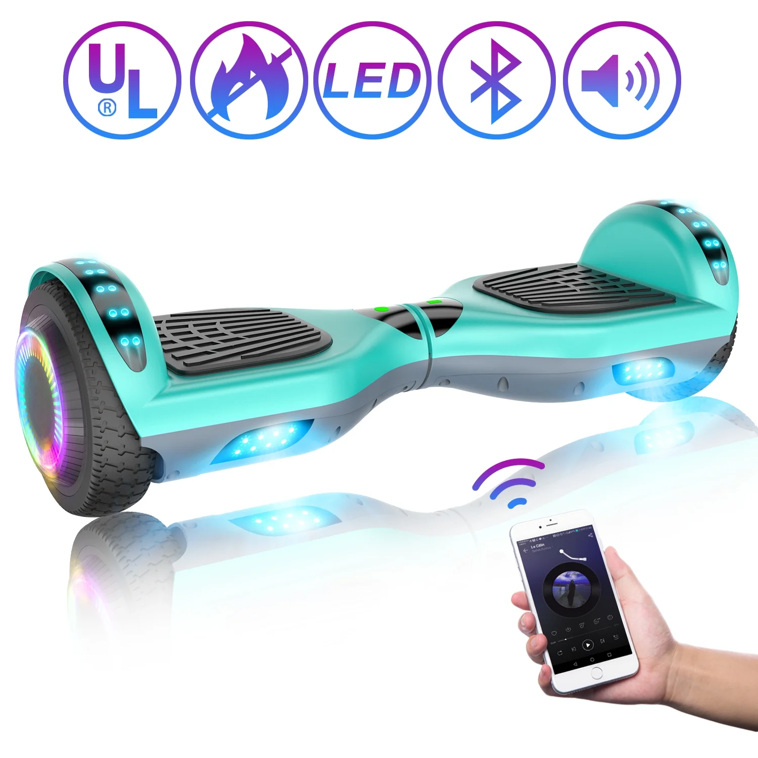 LIEAGLE A12 Hoverboard Bluetooth 6.5