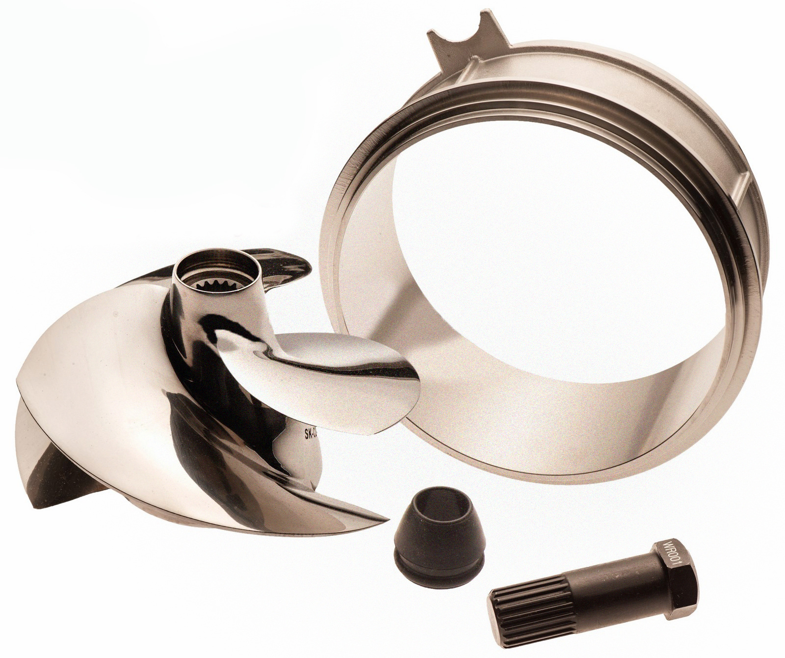 Solas Sea Doo Spark Impeller SK-CD-12/17 W/ Stainless Wear Ring & Impeller Tool