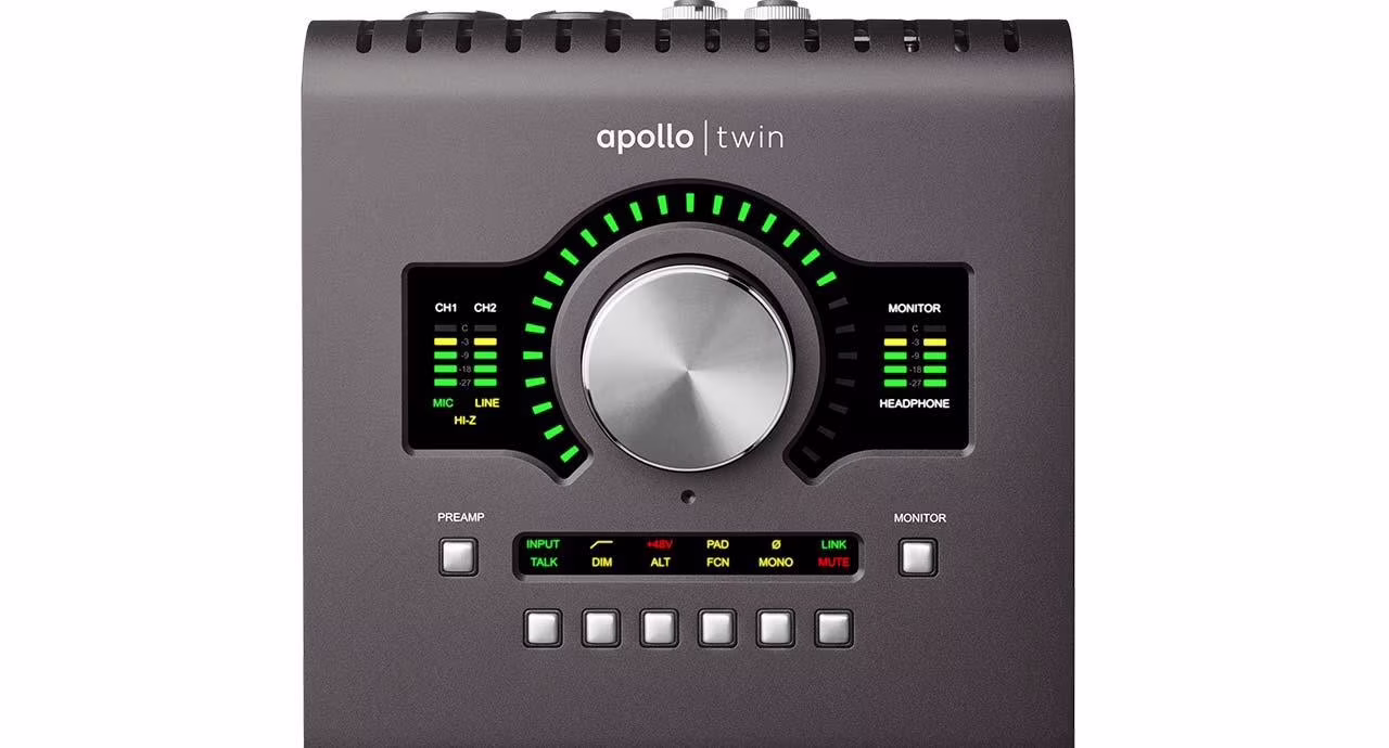 Universal Audio  Apollo Twin MKII Heritage Edition Recording Interface - Thunderbolt 2