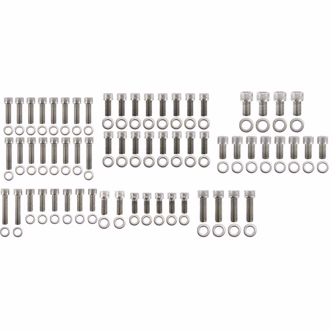 1949-53 Flathead Ford Bolt Kit, for Edelbrock Intake/Tube Headers