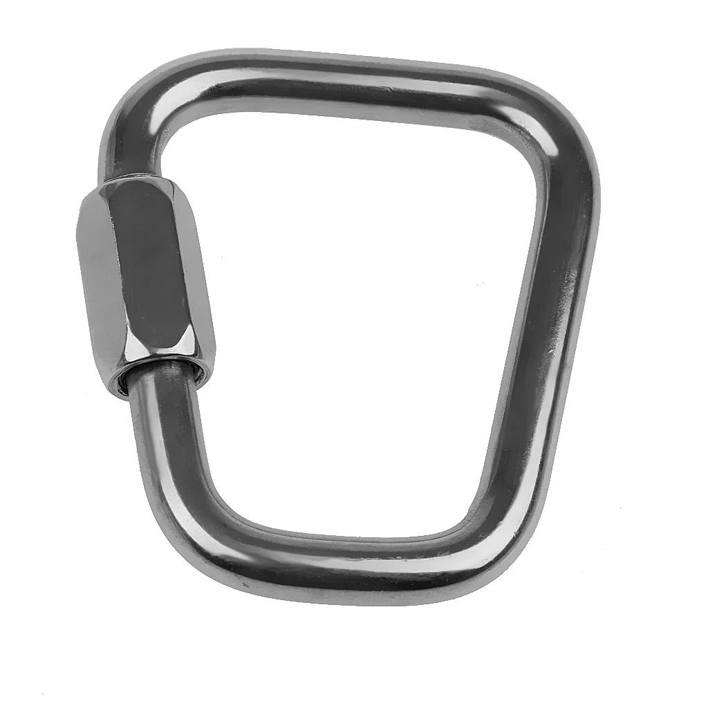 9mm Pro Stainless Steel Carabiner Hook For Parachute