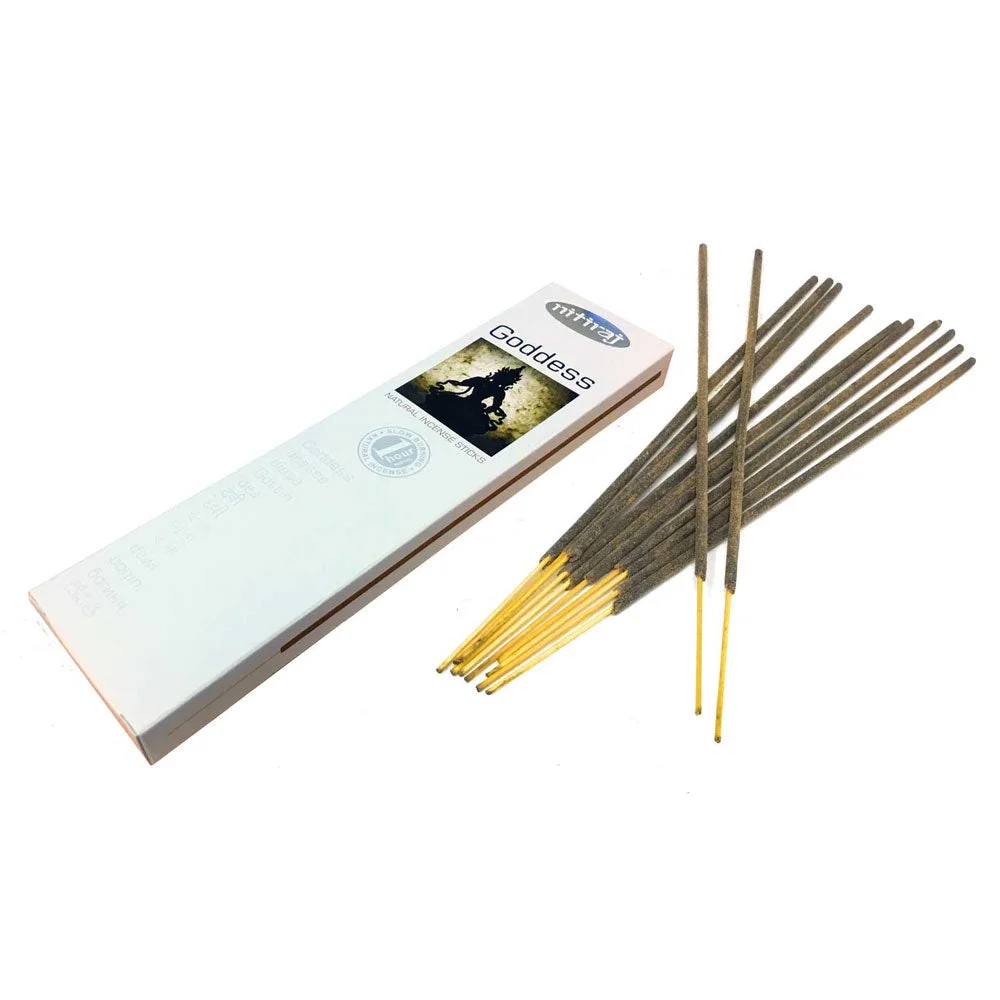 Nitiraj Platinum Natural Incense Sticks Slow Burning 1hr. 2Pack (White Sage)