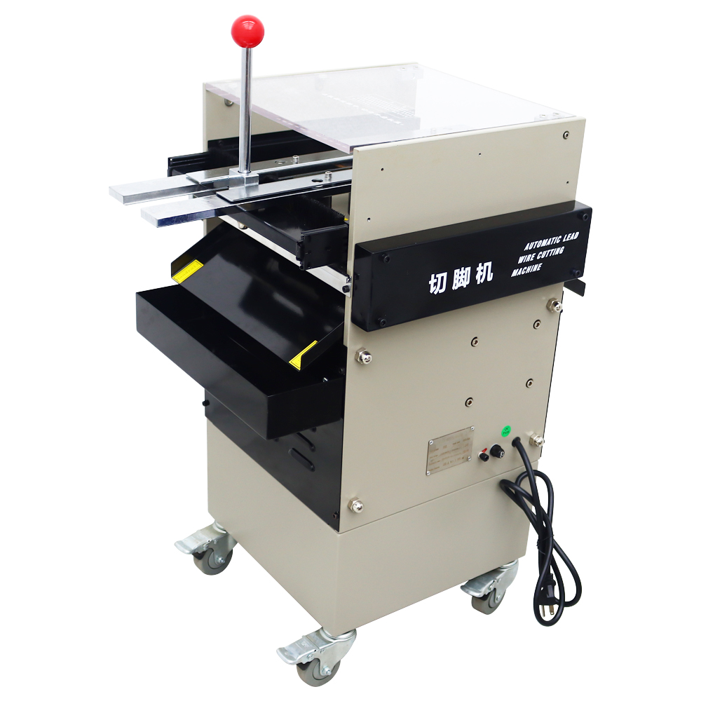 Techtongda 250E Semi-Automatic PCB Foot Cutting Machine Lead Wire Cutter with 8