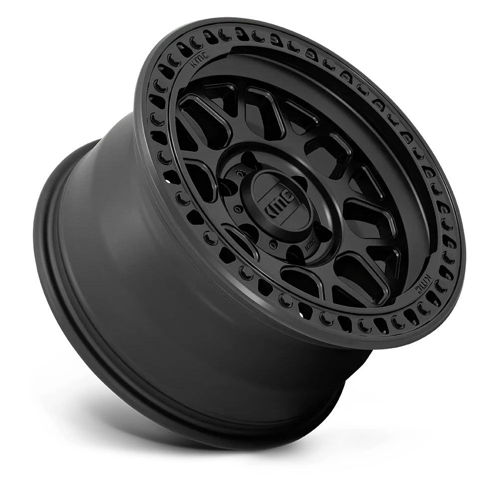 KMC KM549 GRS Rim 17X9 5X127 Offset 18 Satin Black (Quantity of 1)