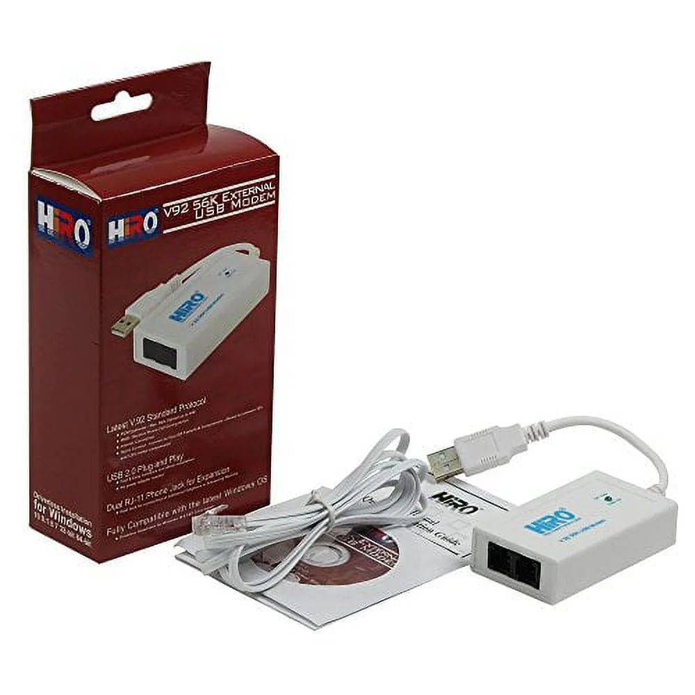 Hiro  Network V92 56K External USB Modem Retail