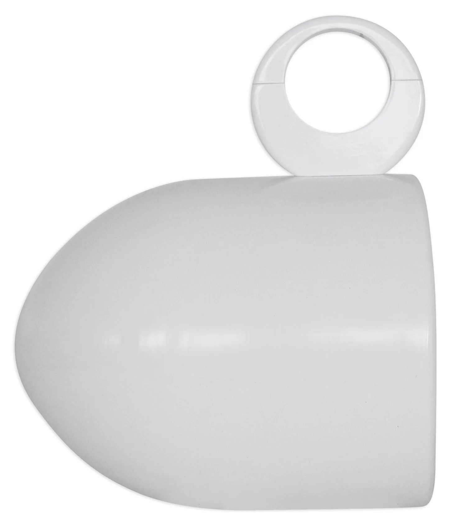 Pair Rockville MAC90W 8” White Aluminum Wakeboard Tower Speaker Pods+ Covers