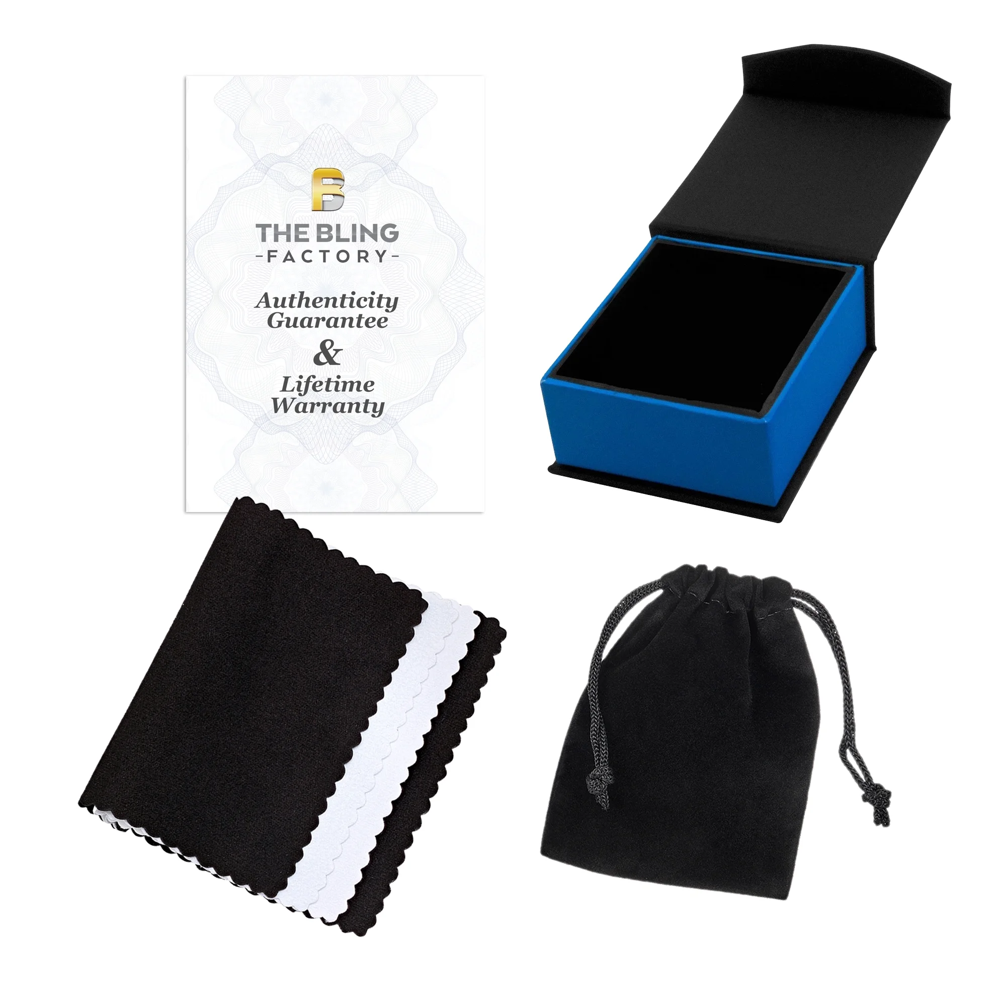 2.3mm Solid .925 Sterling Silver Flat Figaro Chain Necklace, 20 inches + Gift Box