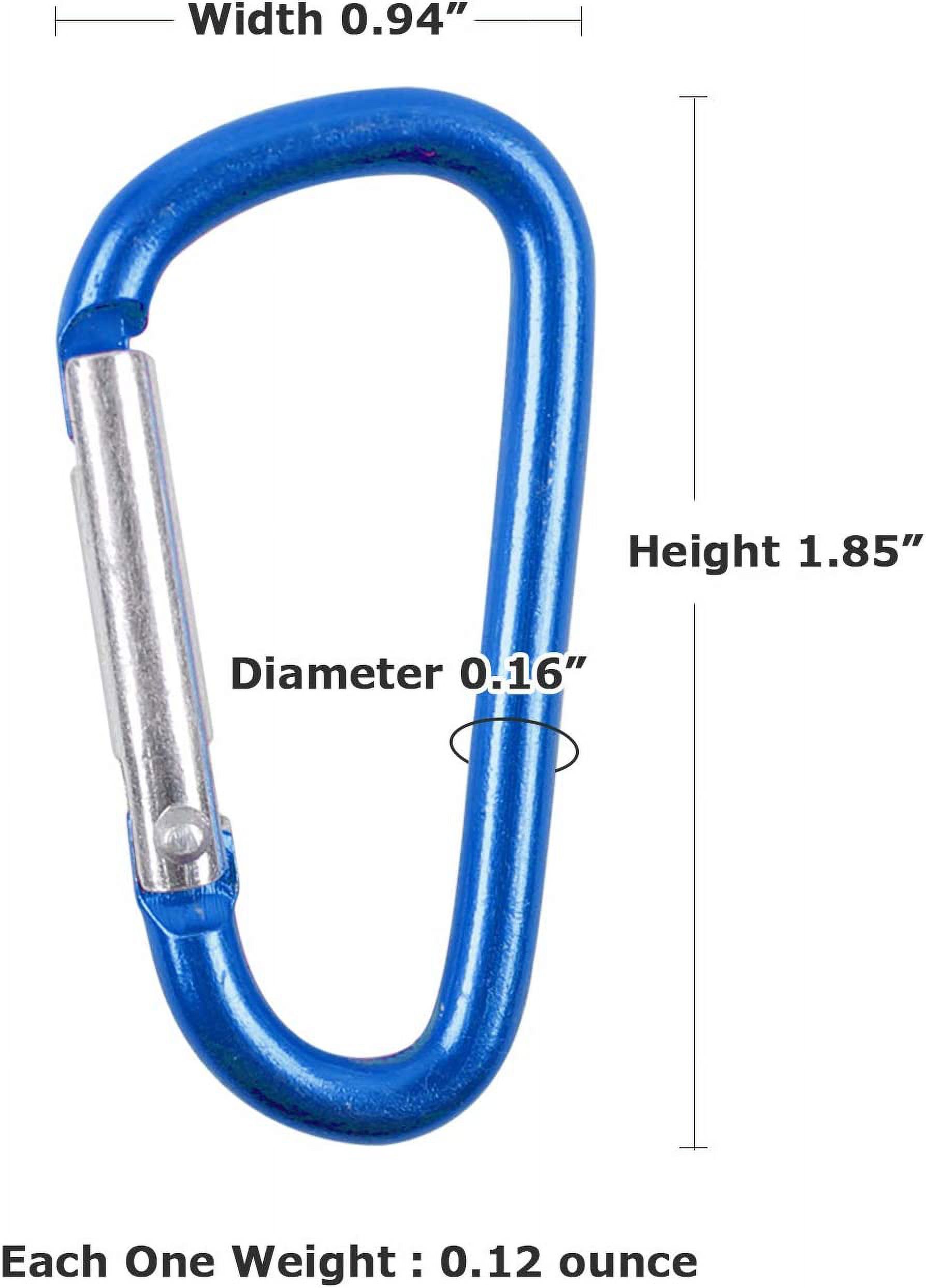 OMUKY Multicolor Carabiners Hook Clips Camping Accessories Buckle for Outdoor Hiking Traveling