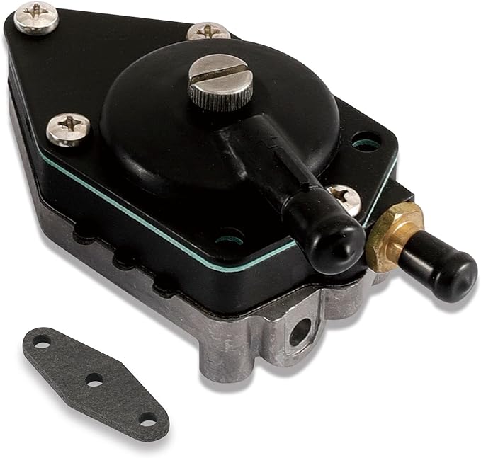 Karbay 18-7352 438556 Outboard Fuel Pump with Gasket Compatible with Johnson Evinrude Outboard 25-140HP Boat Motor for Johnson/Evinrude 18-7352.