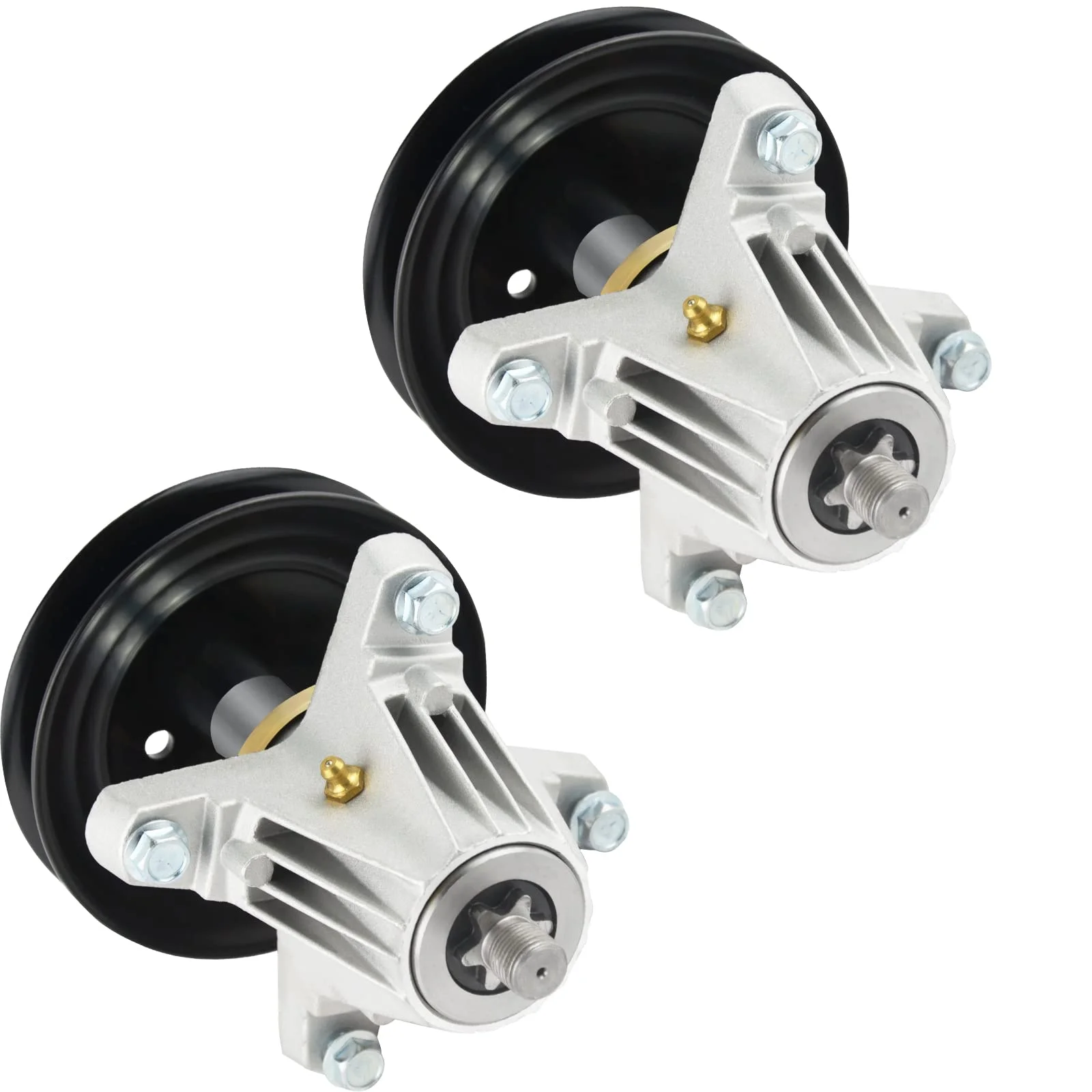 OakTen Spindle Assembly for Cub Cadet Troy-Bilt Craftsman 54 inch mower deck 918-06978, 618-06978 2 pc-pack