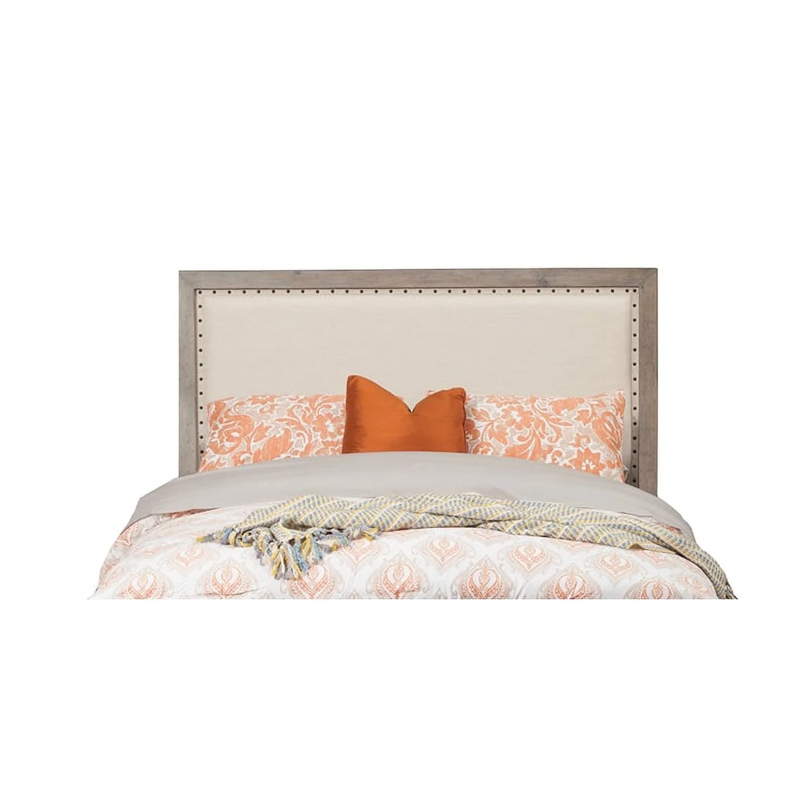 Home Square 4-Piece Set with King Headboard & 4 Drawer Chest & 2 Nightstands