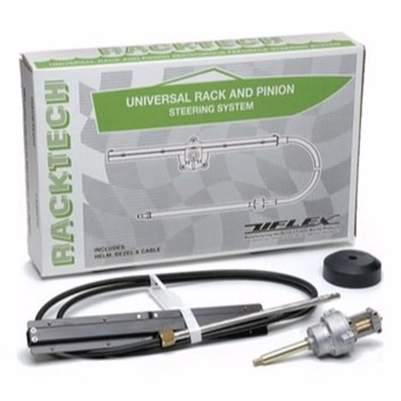 Uflex USA 3006.0133 19 ft. Racktech Steering System