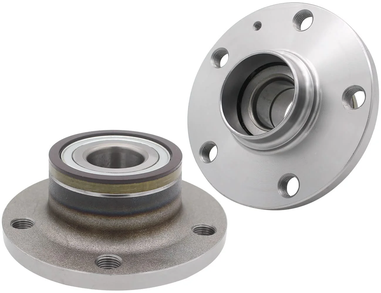 2 x Afa Motors 512319 Rear Wheel Bearing Hub Assembly Fits Audi Q3 TT, Volkswagen Arteon Beetle CC Eos Golf Golf City GTI Jetta Passat Passat CC Tiguan Low-Runout OE Replacement Wheel Bearing