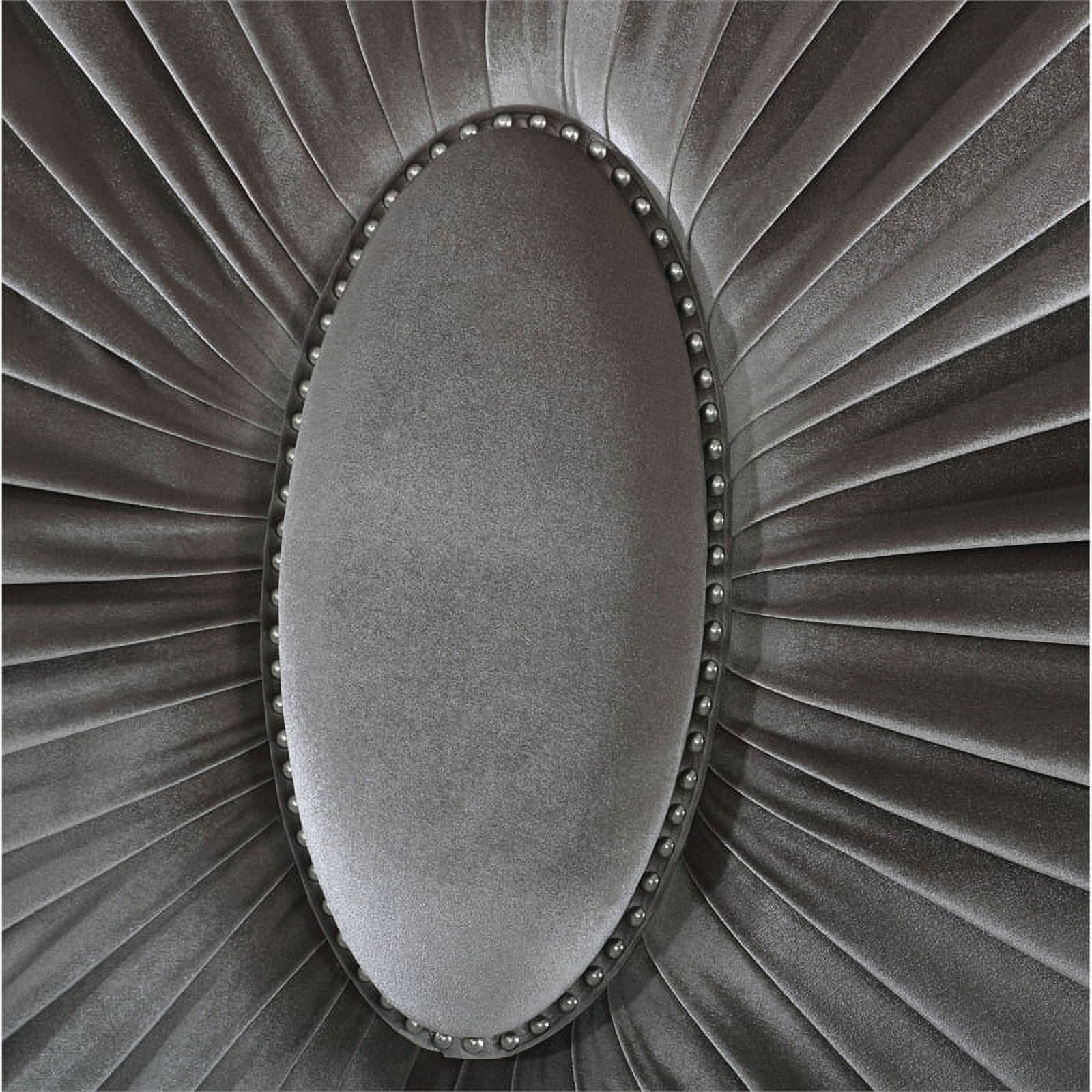 FOA Pappa Glam 3-Piece Silver Wood Bedroom Set - Cal King + Nightstand + Dresser