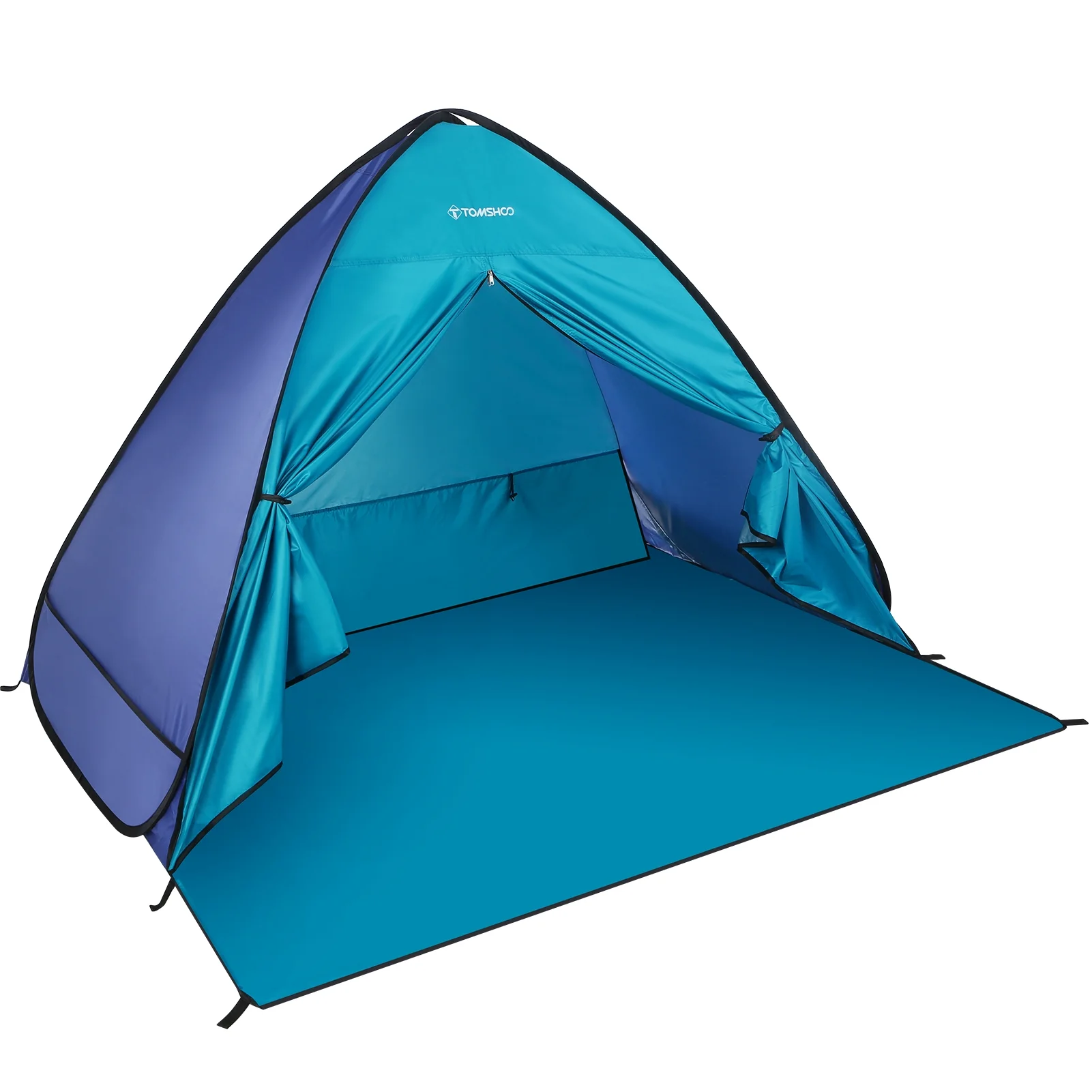 Carevas Beach Tent Instant Pop Up Beach Shade Sun Shelter Tent Canopy Cabana with Carry Bag