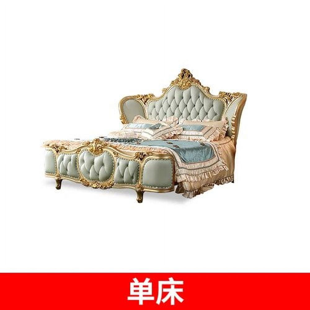 Girl Bedrooms Modern Bed King Size Master Green Salon Queen Twin Bed Luxury Genuine Leather Camas Matrimonial Home Furniture